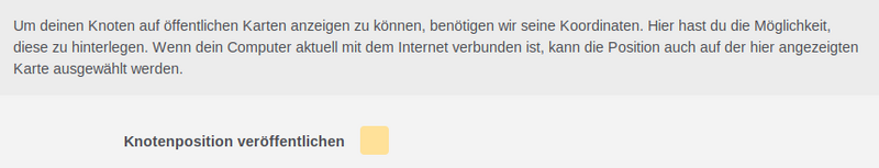 Bild: LuCi-WEB-GUI - Einstellung Knotenposition veröffentlichen Bild: LuCi-WEB-GUI - Einstellung Knotenposition veröffentlichen
